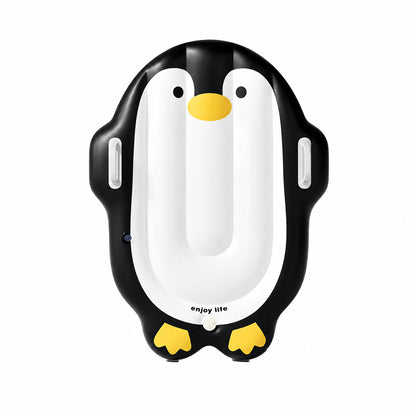 DONORISHA Inflatable Penguin Body Board for Kids, 100 x 70 cm