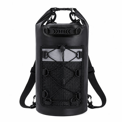 DONORISHA Waterproof Dry Bag Backpack 20L, Roll Top Floating Bag for Kayaking Boating Fishing Exploring beaches