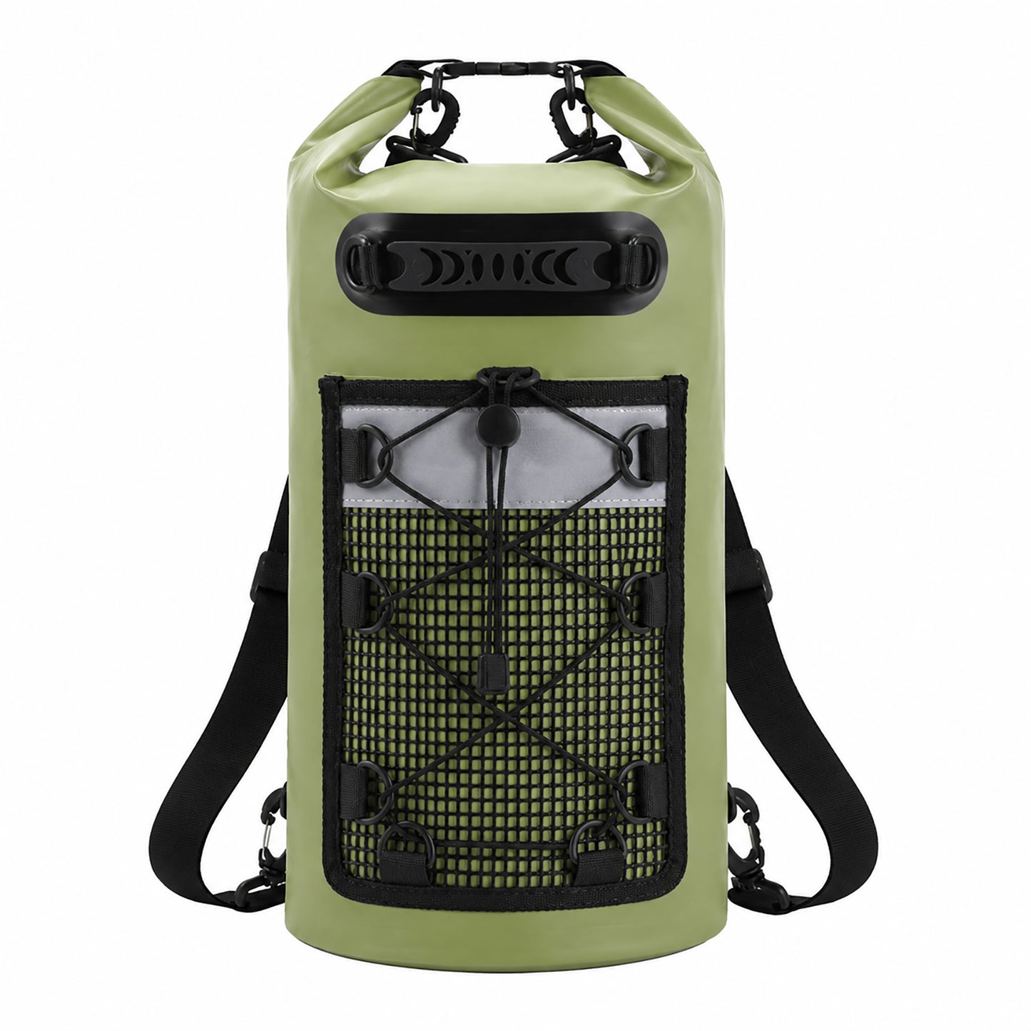 DONORISHA Waterproof Dry Bag Backpack 20L, Roll Top Floating Bag for Kayaking Boating Fishing Exploring beaches