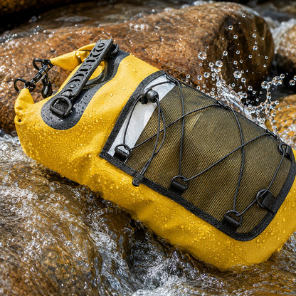 DONORISHA Waterproof Dry Bag Backpack 20L, Roll Top Floating Bag for Kayaking Boating Fishing Exploring beaches